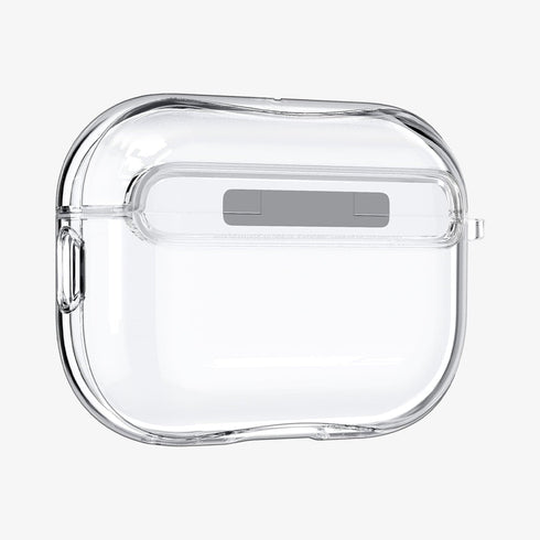 ACS05481 - Apple AirPods Pro 2 Case Ultra Hybrid in crystal clear showing the front